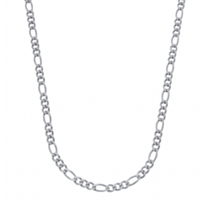 Corrente Prateada Masculina Elo 3 por 1